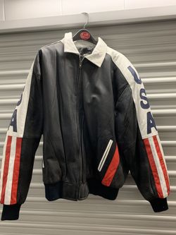Vintage genuine leather brand new USA leather jacket