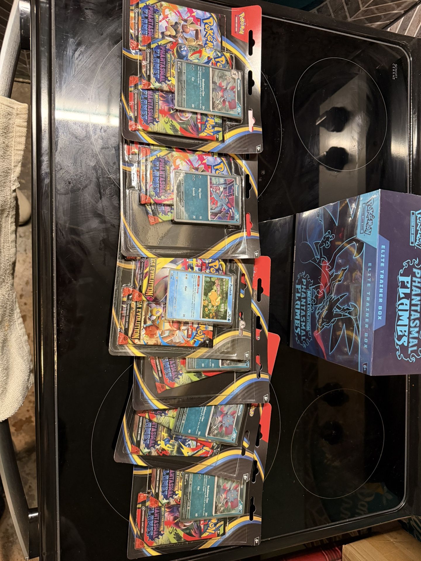 Phantasmal Flame ETB and Blister packs