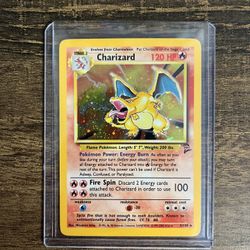 Charizard Base Set 2 Holo 4/130 Pokemon Card WOTC