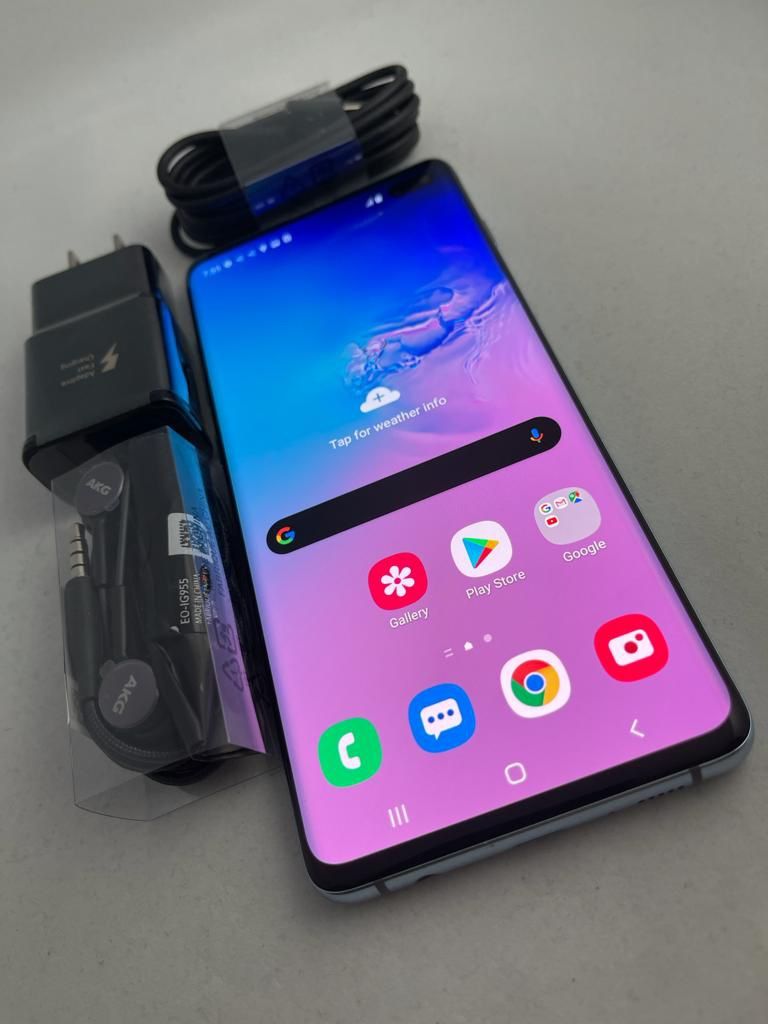 Samsung Galaxy S10 Plus 128Gb, Blue Color, AT&T and Cricket Only, Excellent Condition. $440 Firm