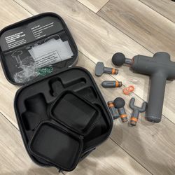 Sharper Image Power Percussion Deep Tissue Massager Massage Gun 