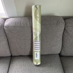 LUMI Ultra Thin Green Bath Mat, 24"x44", Non-Slip Rubber