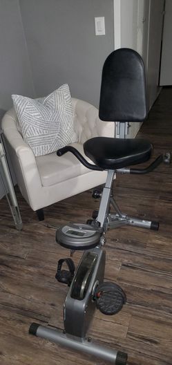 Foldable Semi Recumbent Bike