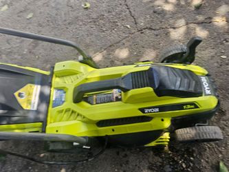 Robin electric lawnmower