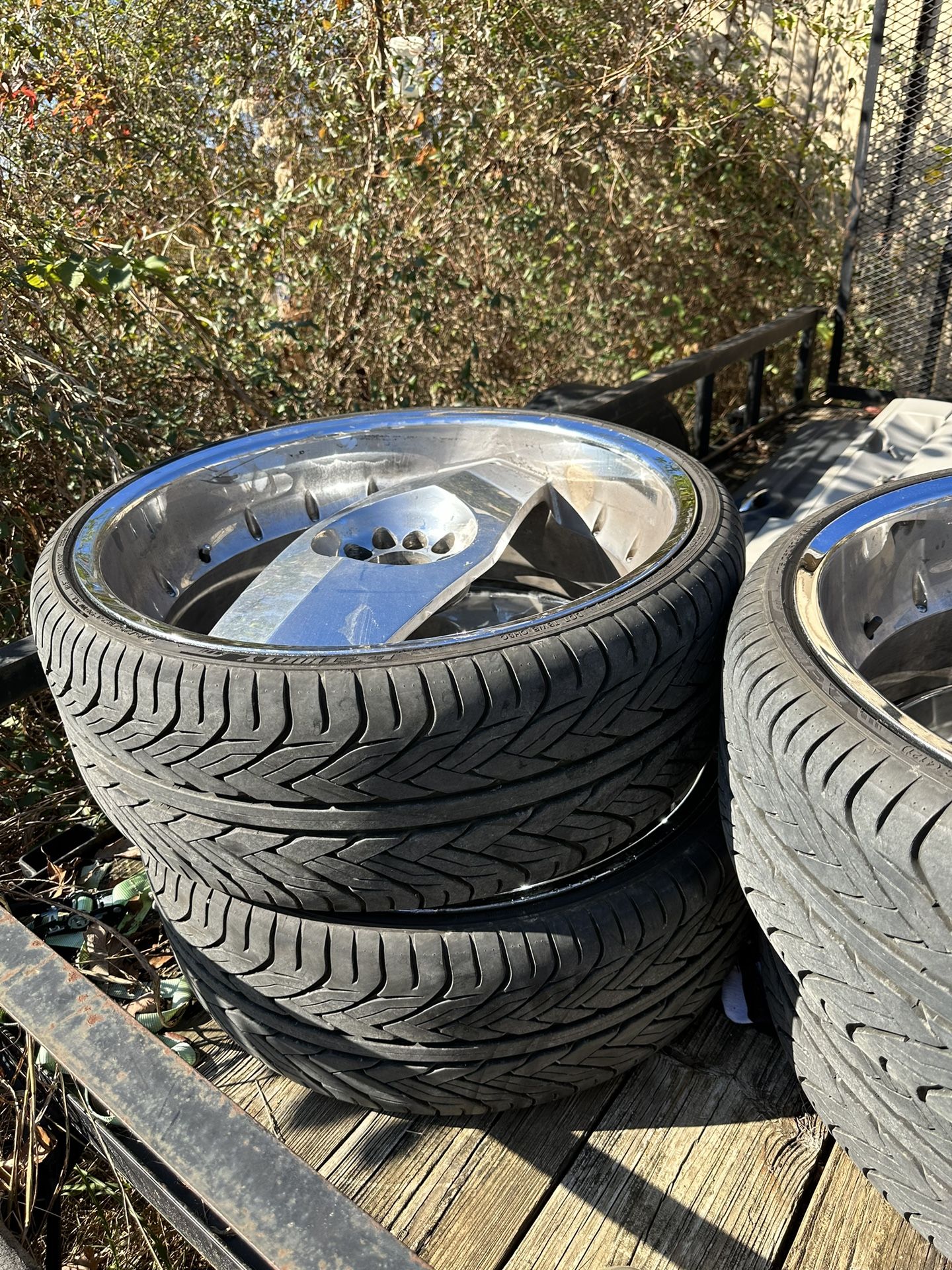 24 Inch Single Blade Rims The Name Is Status Grinders