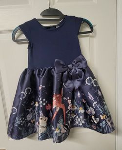 Disney Bambi and Thumper Dress: Size 4/5T