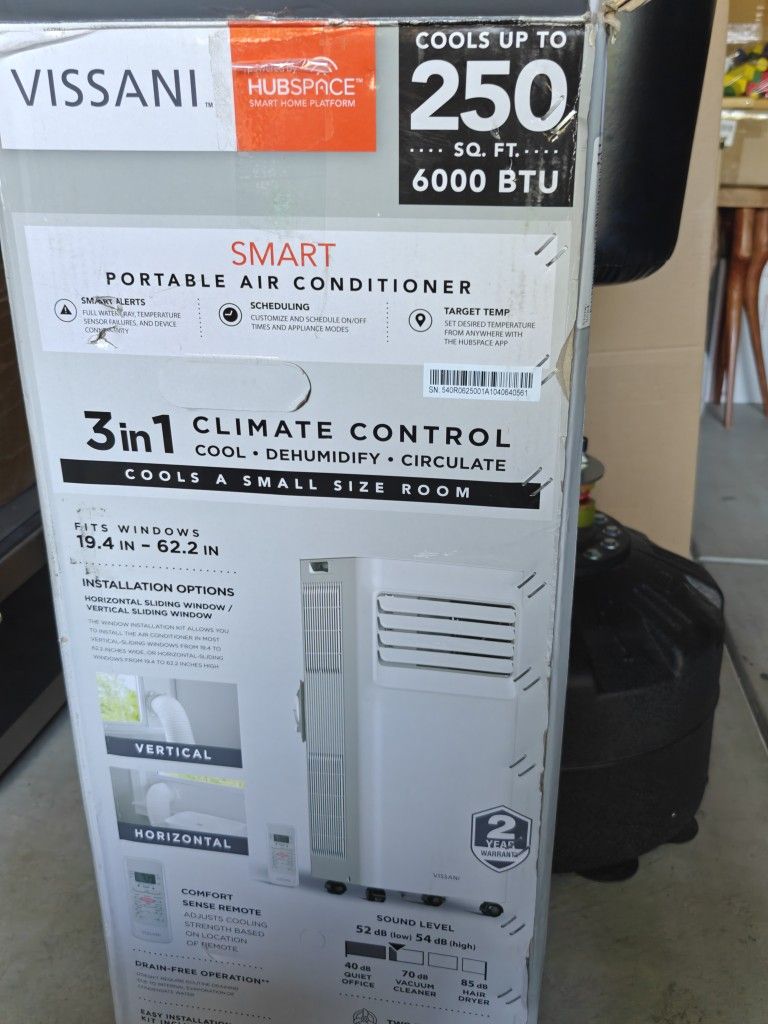 Vissani Portable Air conditioner 