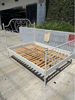 IKEA metal bed frame