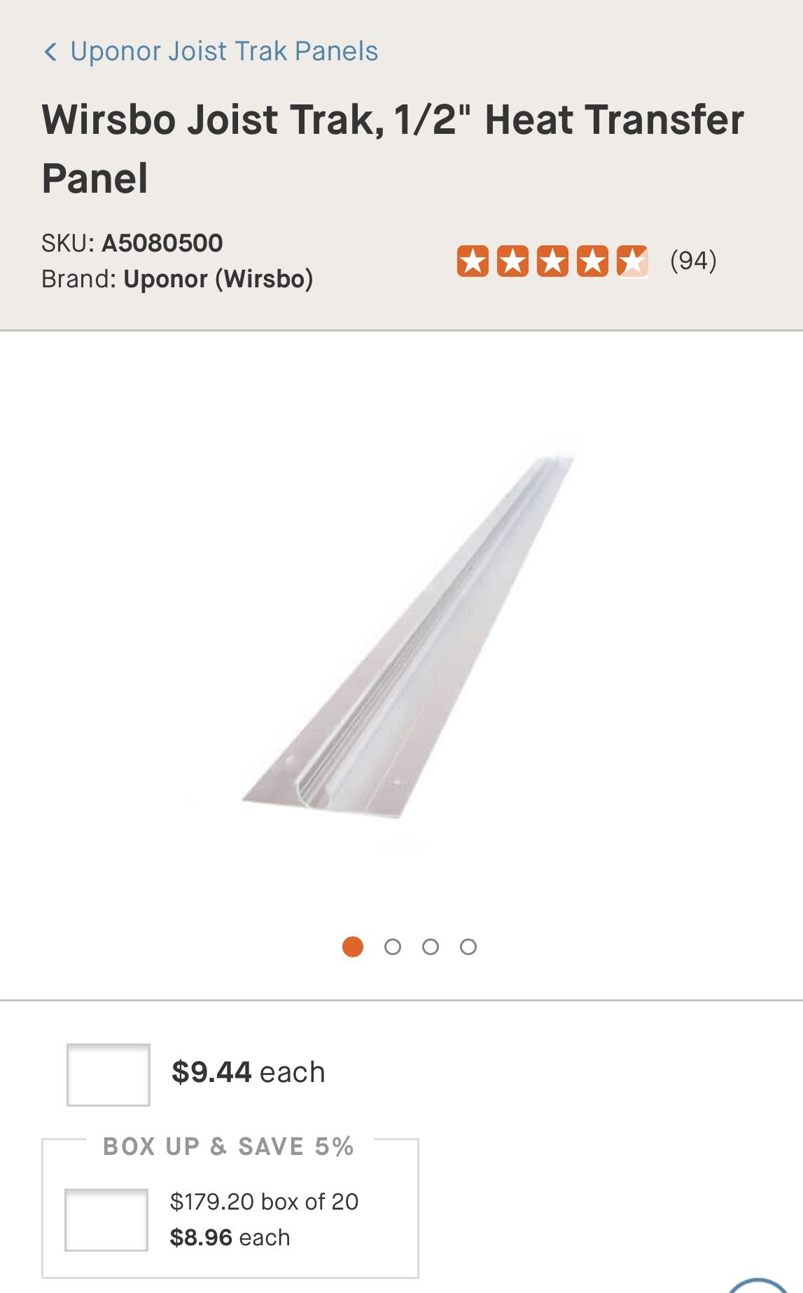 Uponor Joist Trak for Sale in Monroe, CT - OfferUp