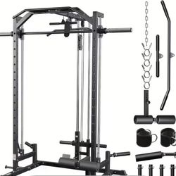Smith Machine With Barbell