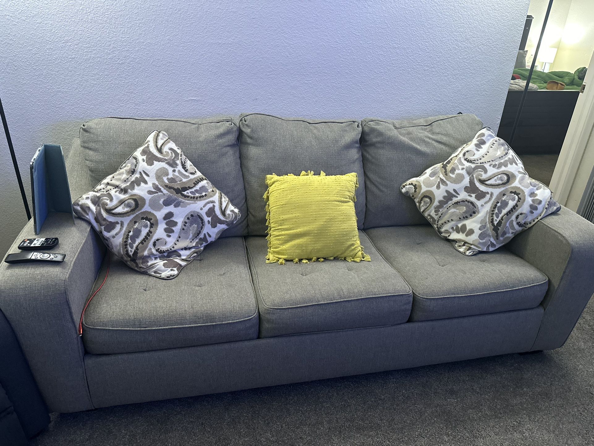 Couch With Fold Out Bed - gently Used