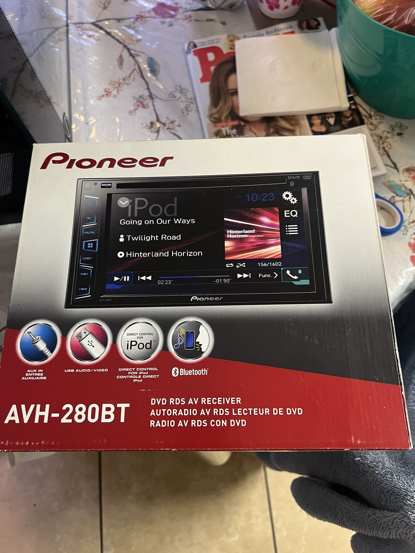 Pioneer DVD Receiver AVH-280BT