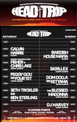 Head Trip 2026 GA Weekend Passes