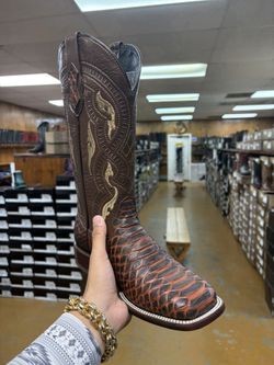 Men’s Python Boots
