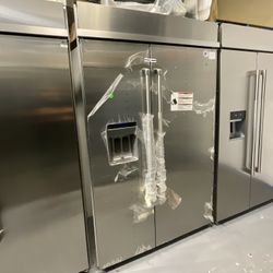 JennAir 48” Built-In Side-by-Side Refrigerator – Model JS48SSDUDE – Stainless Steel – Brand New