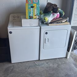 washer and dryer