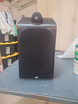 Pair of B&W speakers