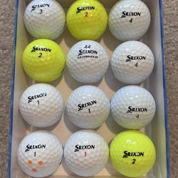 1 Dozen of Srixon Golf Balls 