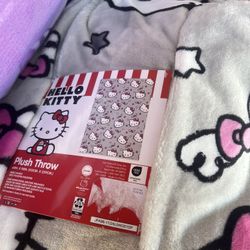Hello kitty blanket 