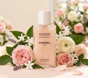 Chanel Coco Mademoiselle pearly body oil new sealed AMAZING