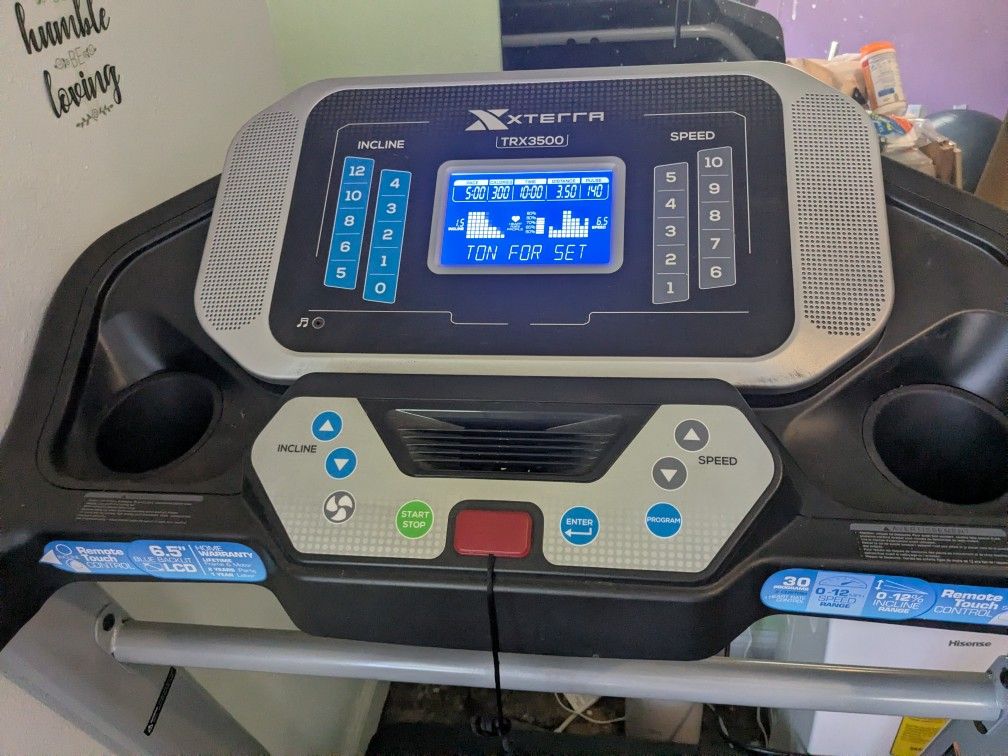 Treadmill Excellent Condition Xterra 3500