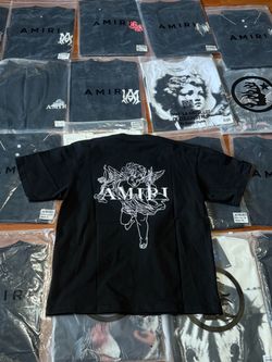 Amiri Angel Graphic T-Shirt Black