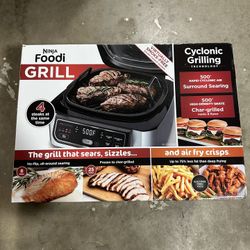 Ninja Foodies Grill New In Box 150