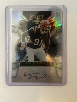 2022 Select Holo Auto Trey Hendrickson /99