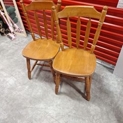 Wooden Chairs