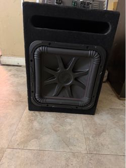 12 inchL7 kicker  and 2000 watt spl amp