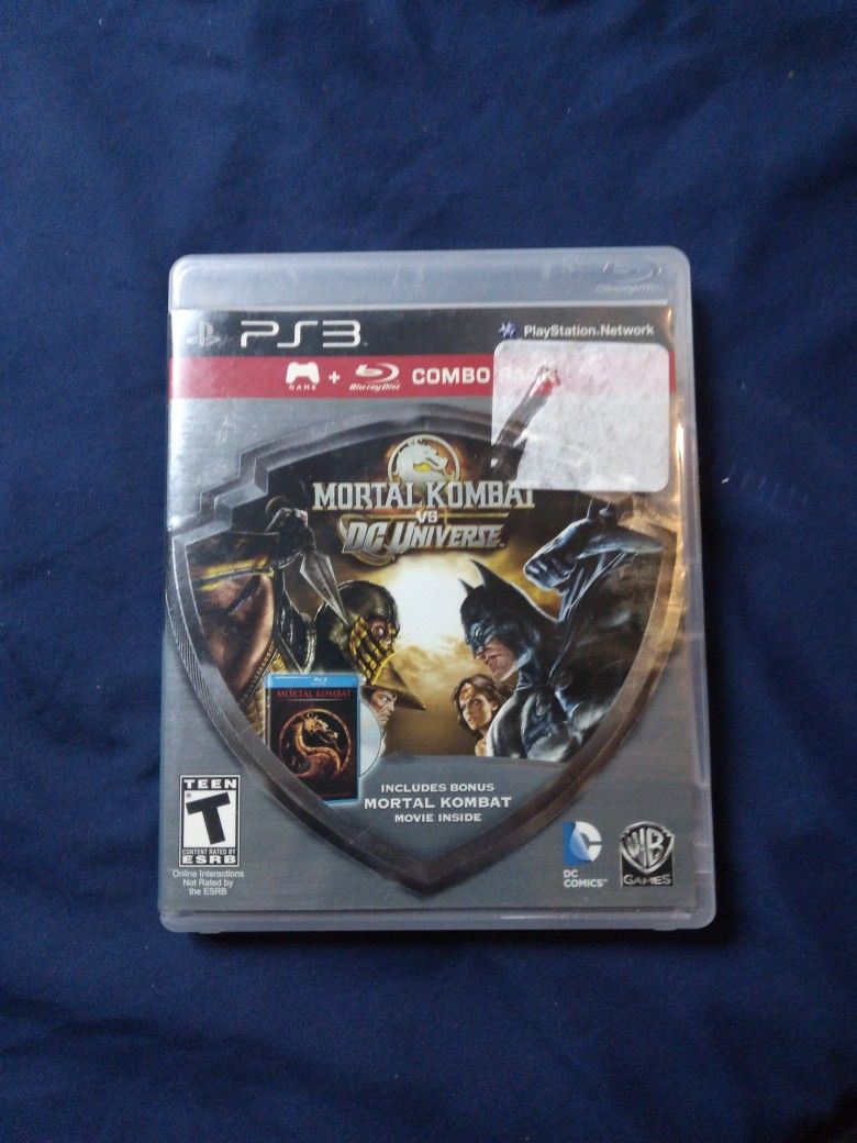 PS3 Mortal Kombat V DC Universe