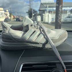 Adidas Ultraboost S&L Suede Leather Dark Grey Black EF2026 Men's Shoe Size 11