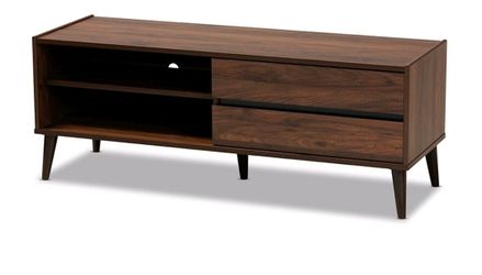 Mid Century Modern Short Tv Stand Cabinet