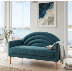 Turquoise Loveseat