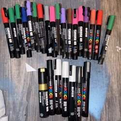Brand New Posca Markers - Set Of 25