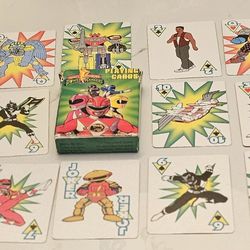 1994 Power Rangers  Card Game