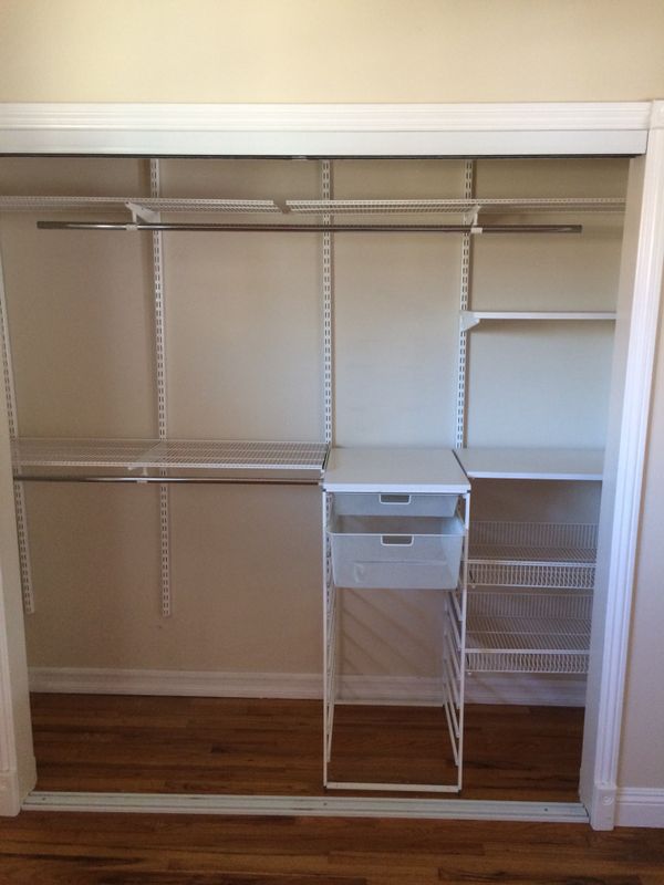 White Wire Closet Organizer For In Stanton Ca Offerup White Wire Closet Organizer