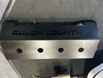 Rough country muffler skid plate for 2011 jeep wrangler JK (07-18)