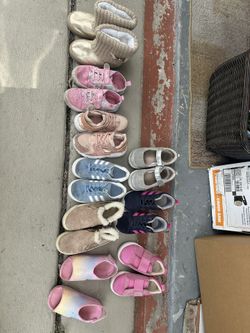 Shoes For Kids  Size 10 Toddler Price From $5-$10