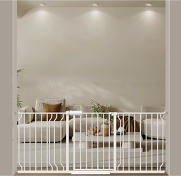 Wide White Allaibb Baby or Pet Gate