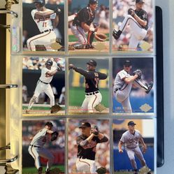 1994 Fleer Ultra Baseball Complete 600 Card Set In Binder And Pages Mint Ken Griffey