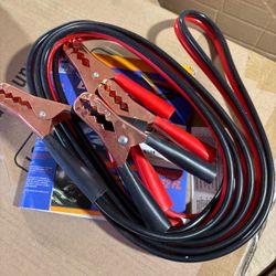 12ft 10Gauge Jumper Cables for Car Battery, Heavy Duty Automotive Booster Cables for Jump Starting Dead or Weak Batteries