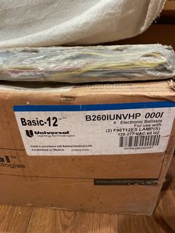 Universal Lighting Basic-12 Electronic Ballasts – 6 Pack
