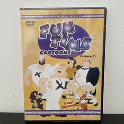 Fun Time Cartoons Volume 11 - DVD - NEW SEALED - Classic Collection - Animated
