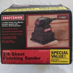 Vintage Craftman Finishing Sander