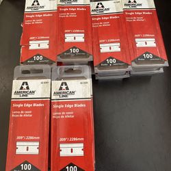 Single Edge Blades 100ct 