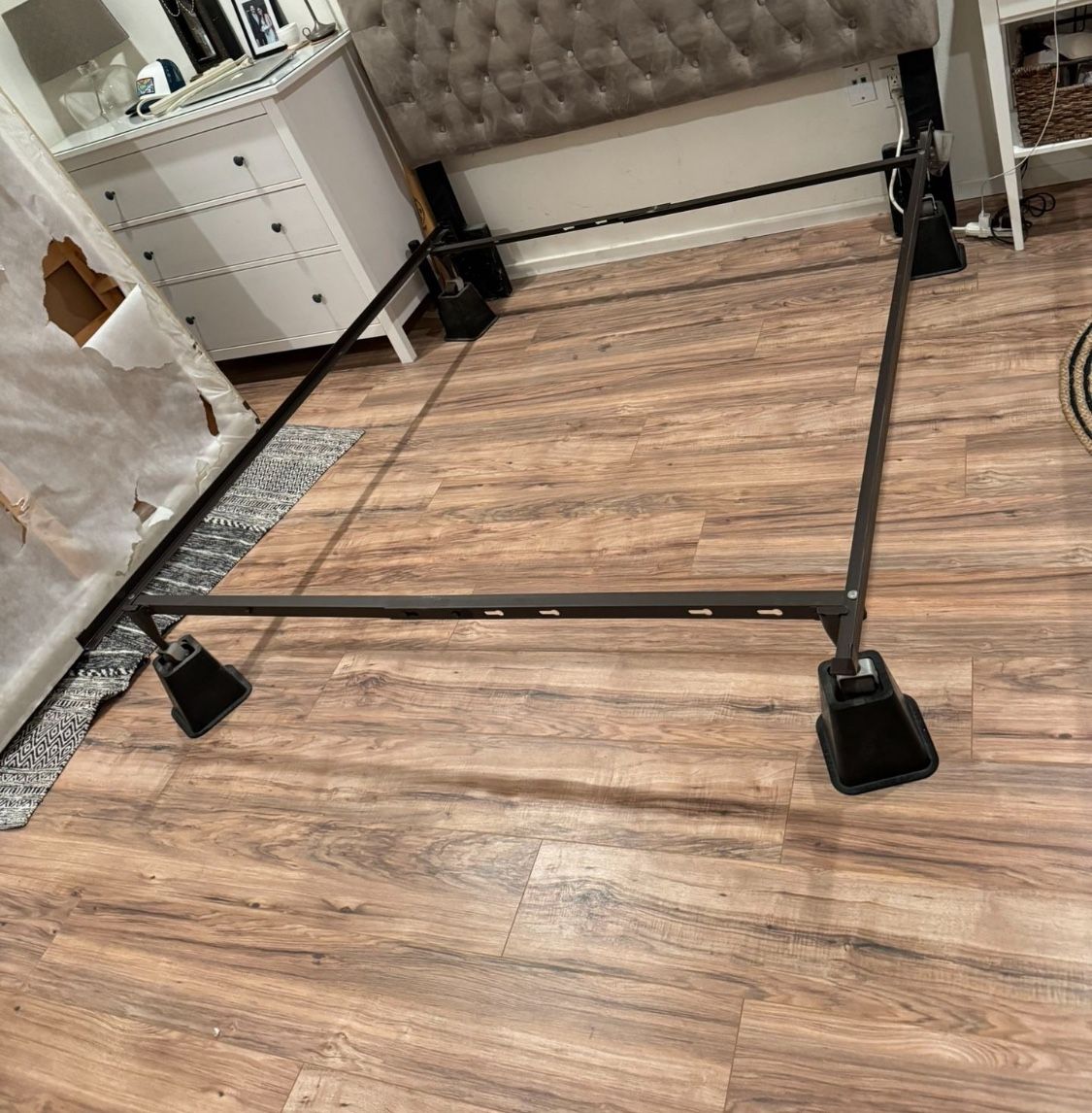 Metal Bed frame And Risers