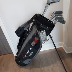 Tour Edge Reaction II Clubs with OGIO golf Bag