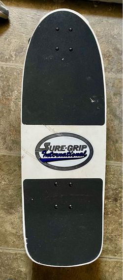 Vintage 1980s Sure-Grip ZONER Skateboard COMPLETE Rails Tailbone Nosebone