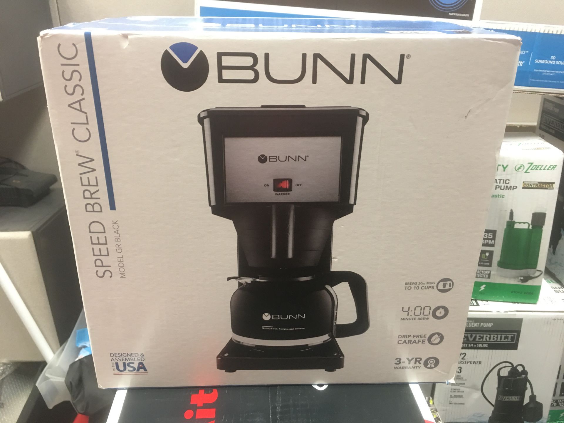 Bunn speed brew classic coffee maker